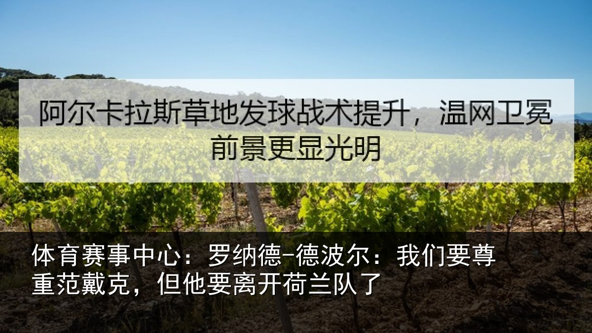 体育赛事中心：罗纳德-德波尔：我们要尊重范戴克，但他要离开荷兰队了